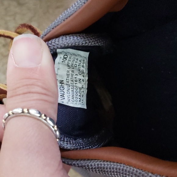 Polo Ralph Lauren Vaughn shoes, sneakers, leather laces, men's size 10. - Picture 10 of 10